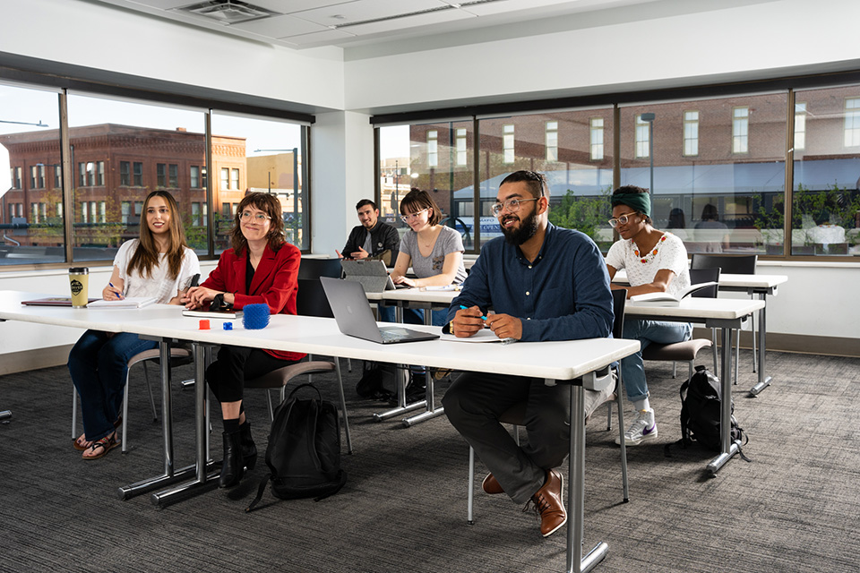 Students at CU Denver