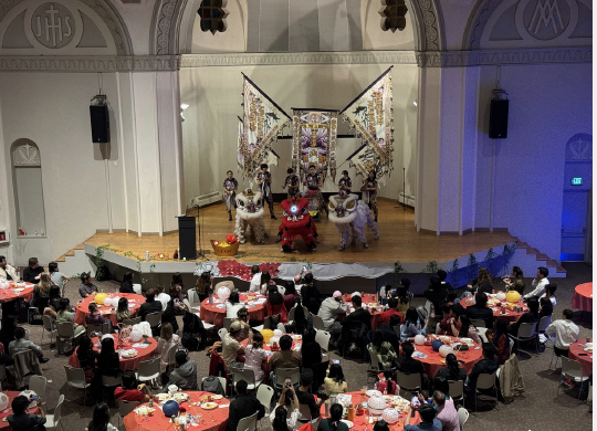 CU Denver students, faculty, and staff celebrate the Year of the Snake at festive event.