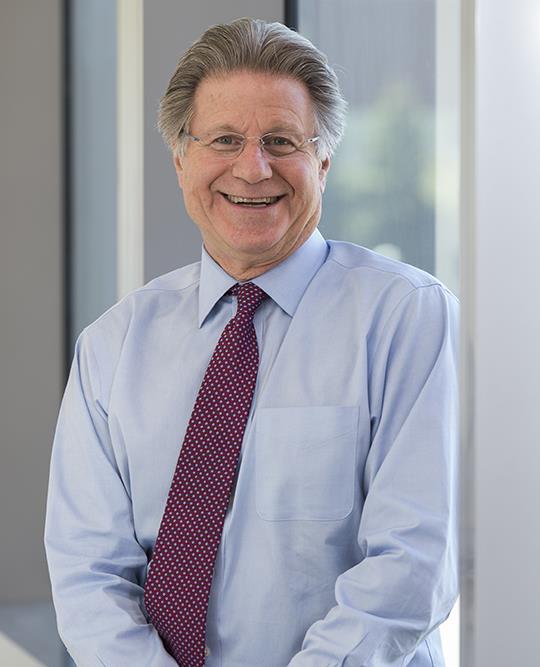 headshot of Ronald Sokol smiling in business casual shirt and tie